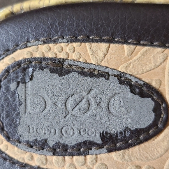 BOC by Born Wedge Sandals Cork Comfortable Size 11 - Picture 10 of 11